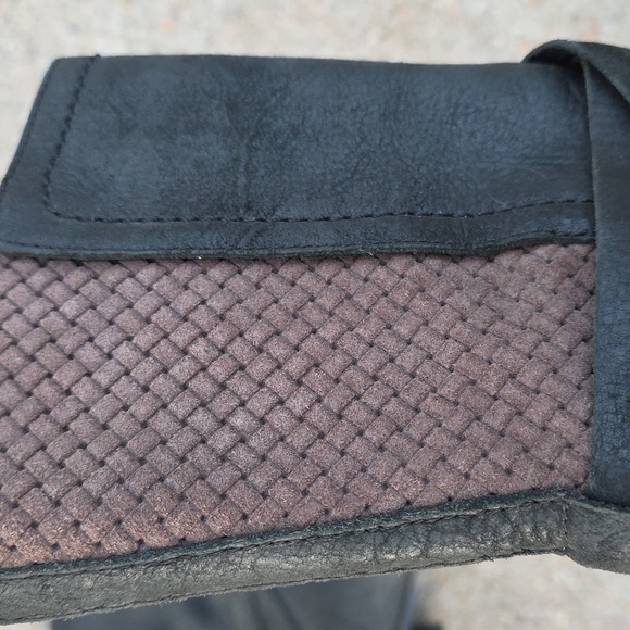 UGG Lula Mae Black & Brown Boots Size 8 - Picture 4 of 12